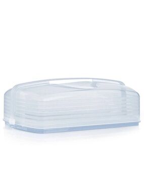 Tupperware Porta pastel rectangular